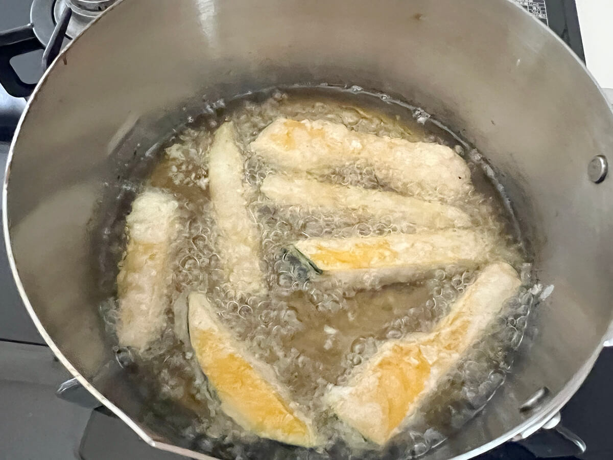 フライドかぼちゃ
