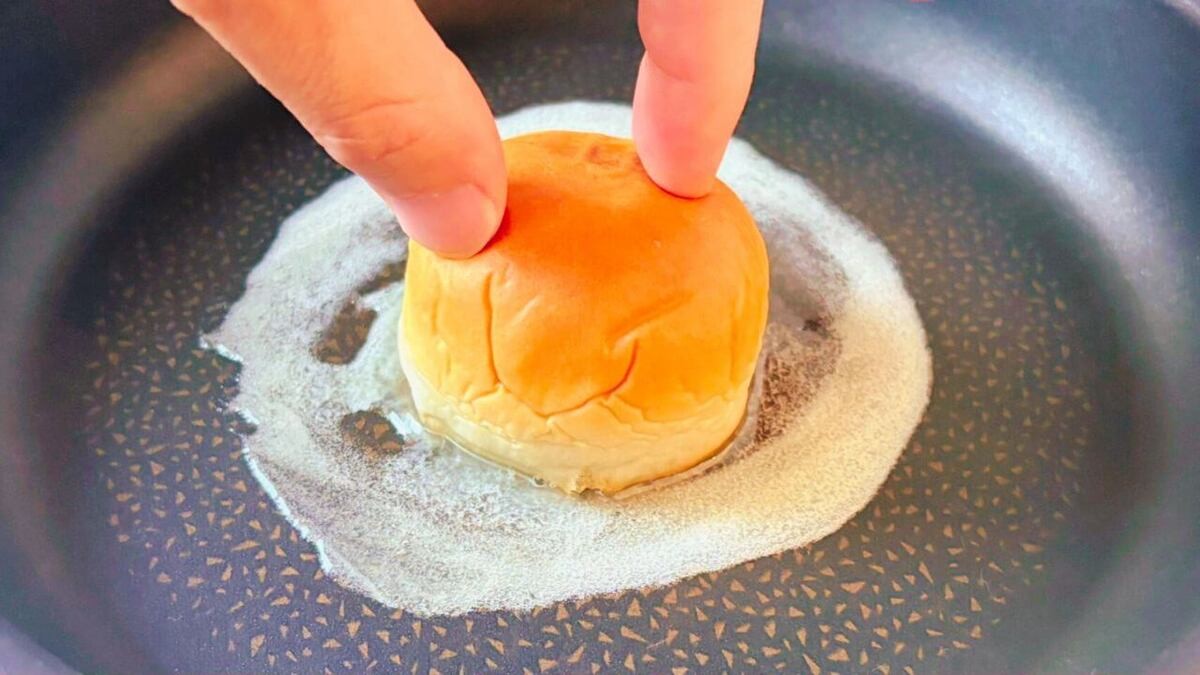 「薄皮つぶあんぱんのおやき風」