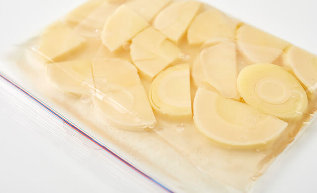 たけのこの冷凍で失敗しないポイント