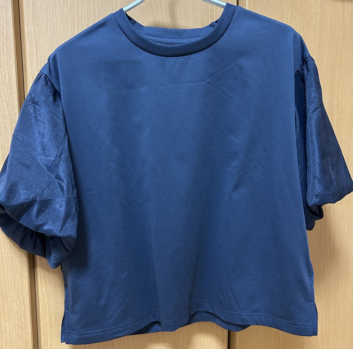 ワークマン「レディースドライサイドポケットバルーンスリーブTシャツ」