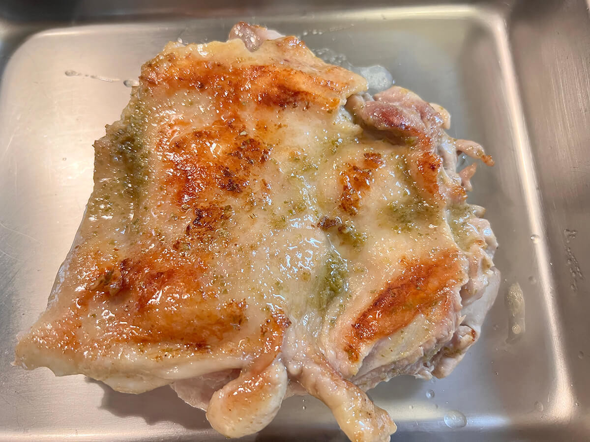 大原千鶴さん「鶏肉のゆずこしょう焼き」