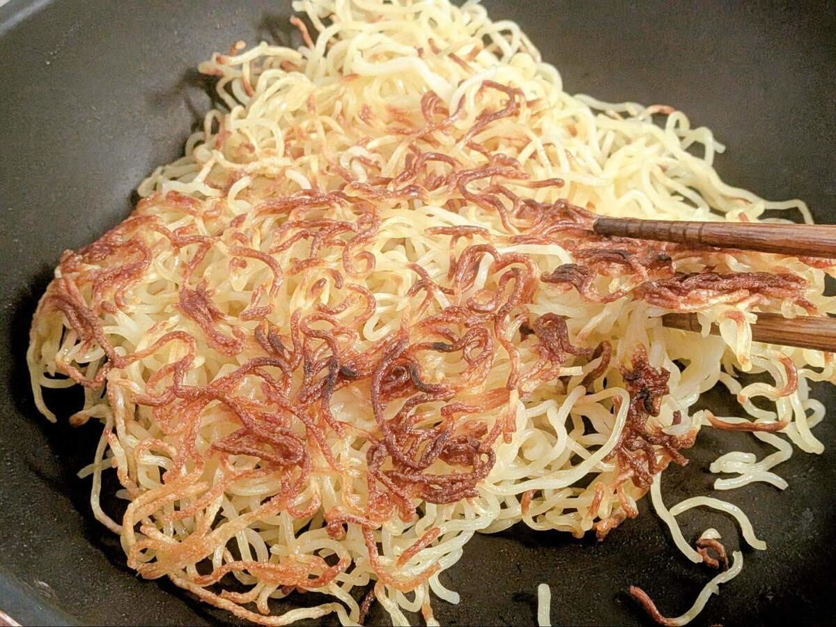 豆もやしの焼きそば