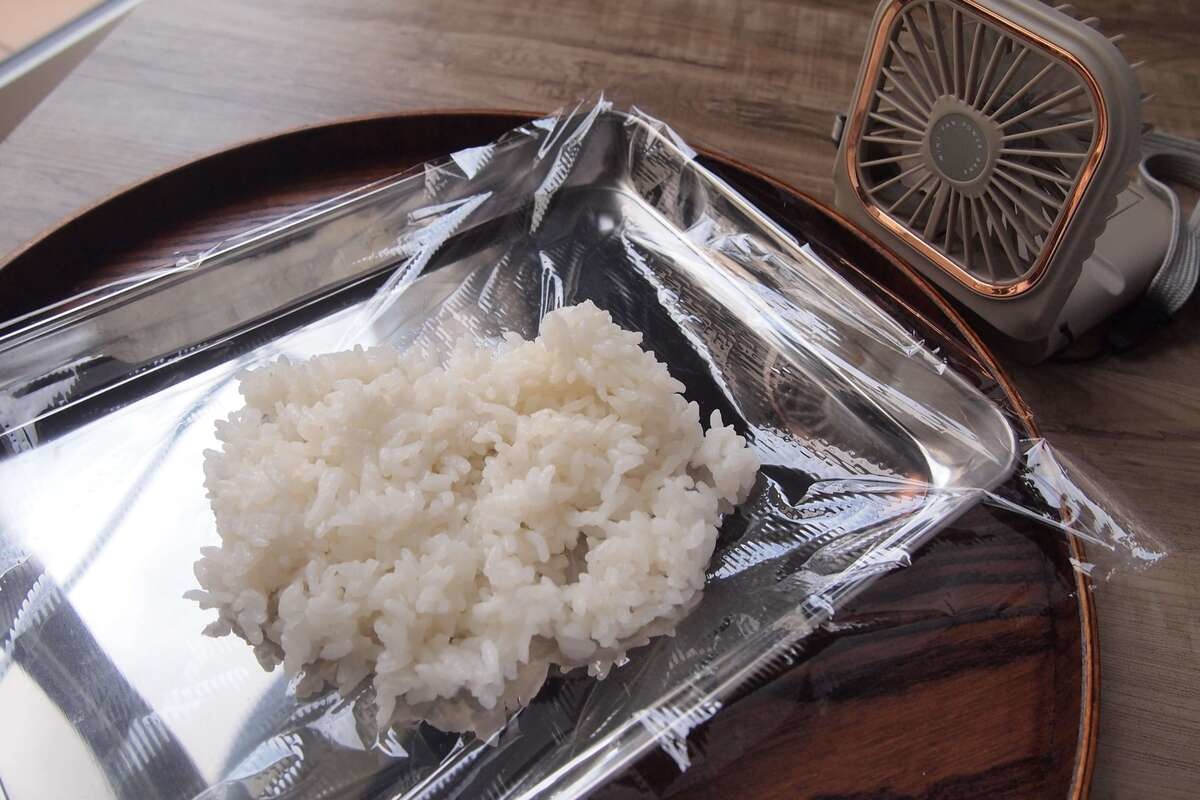 お弁当ごはんの冷まし方