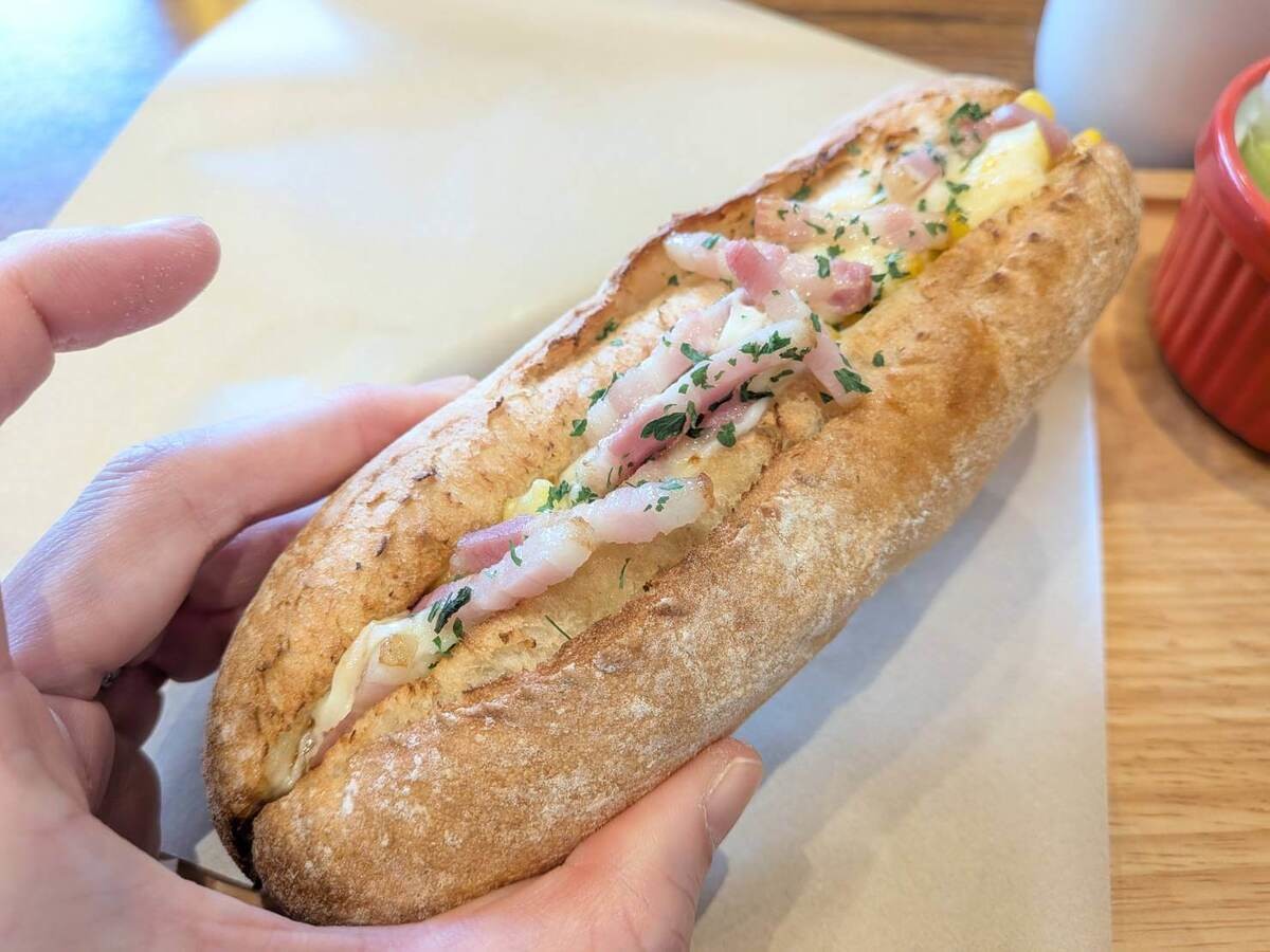 オリーブの丘のモーニング