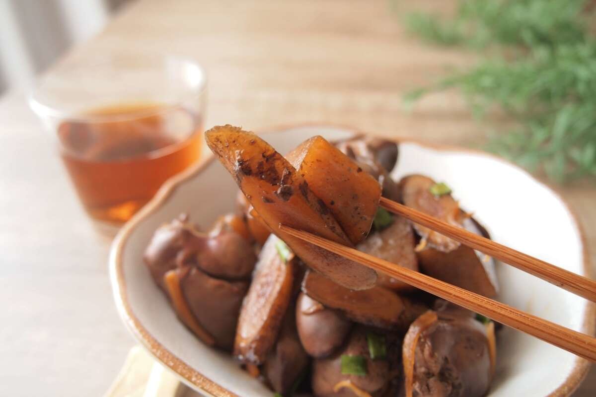 『DAIGOも台所』の「鶏肝の生姜煮」のレシピ