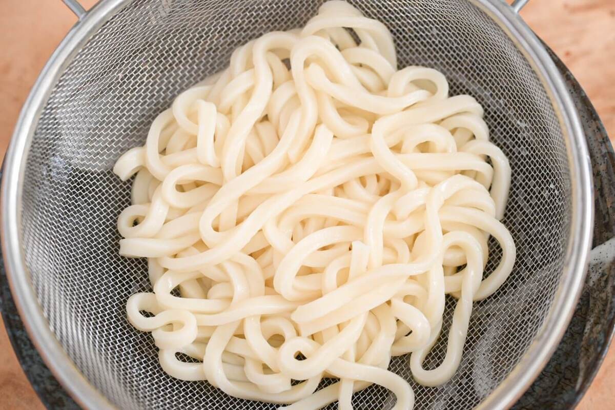 永谷園公式「お茶づけ和えうどん」のレシピ