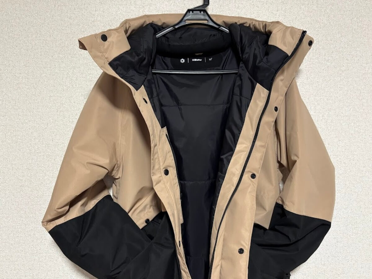 エックスシェルター(R)断熱α防水防寒ジャケット