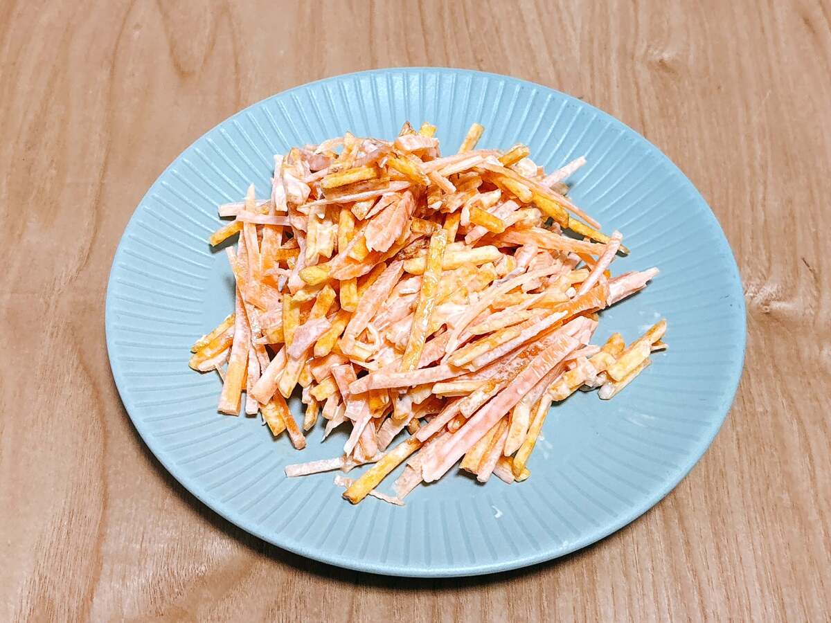 湖池屋公式「カラムーチョにんじん」のレシピ