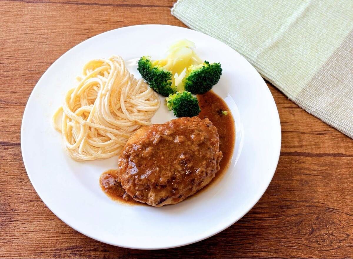 笠原将弘さん「チキンハンバーグ」