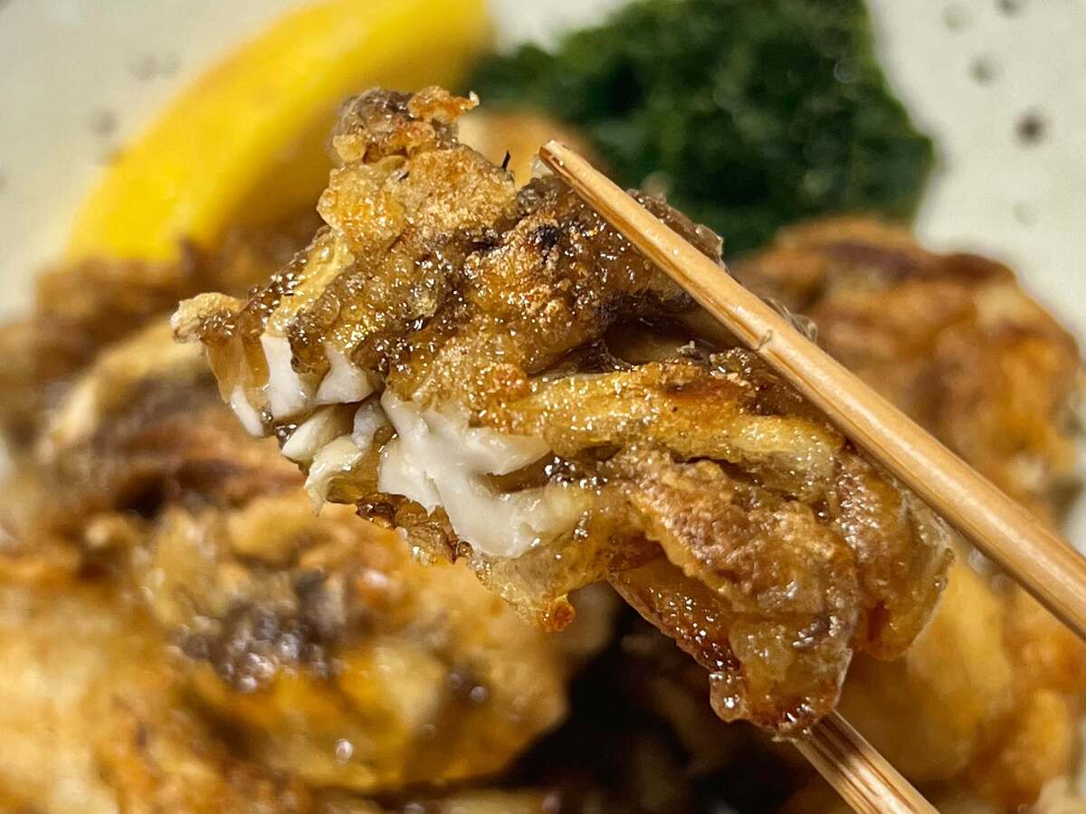 まいたけのカリカリ唐揚げ