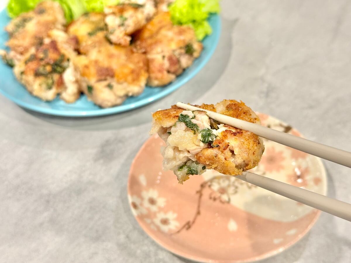 もこさん「豚こま大葉カツ」のレシピ