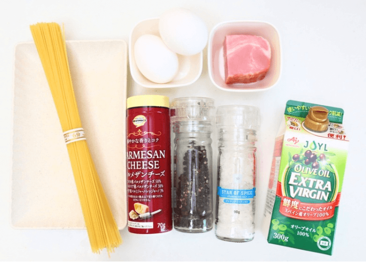 ZIP!「舘様のカルボナーラ」の再現