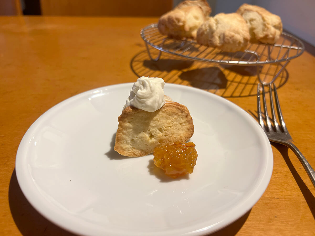 小堀紀代美さん「生クリームで作る スコーン」