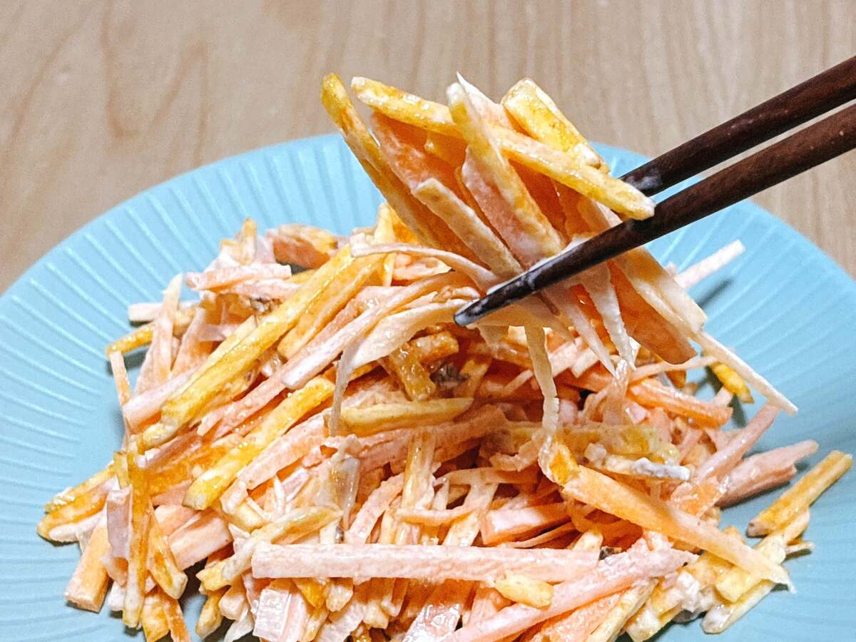 湖池屋公式「カラムーチョにんじん」のレシピ