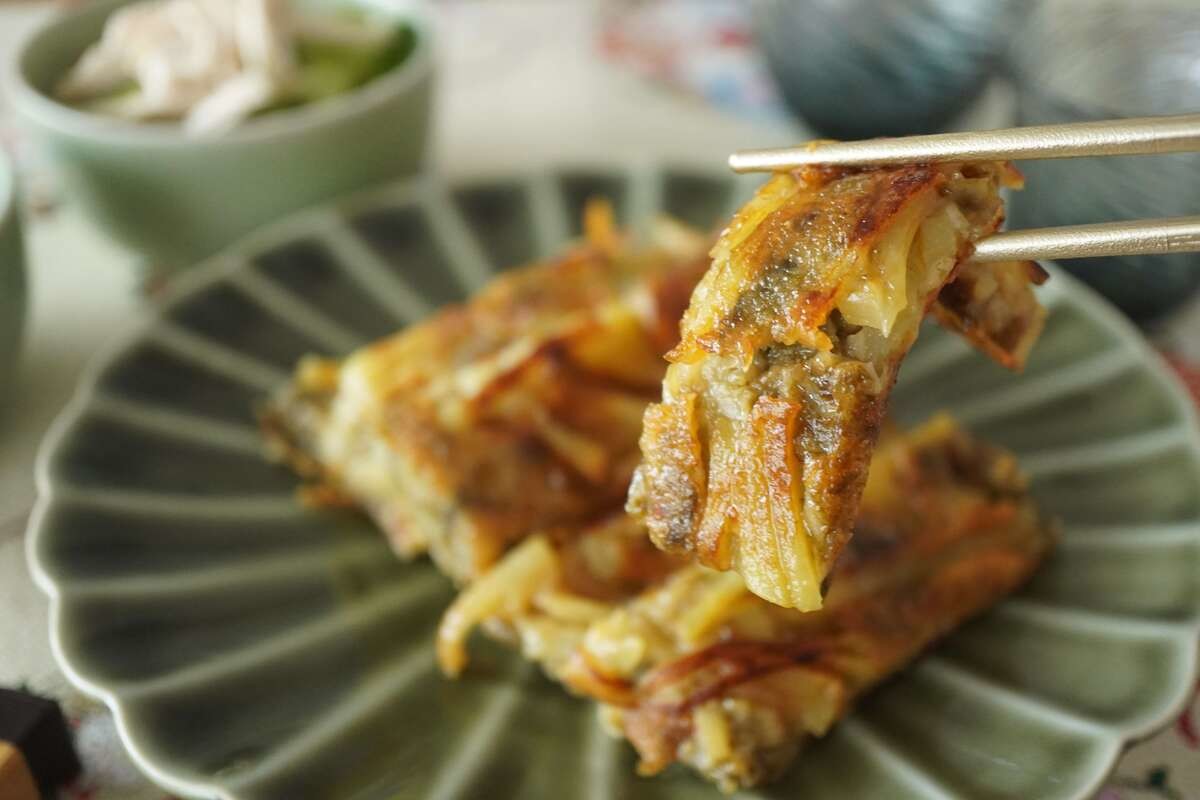 村田吉弘さん「あおさのりの新じゃが焼き」のレシピ