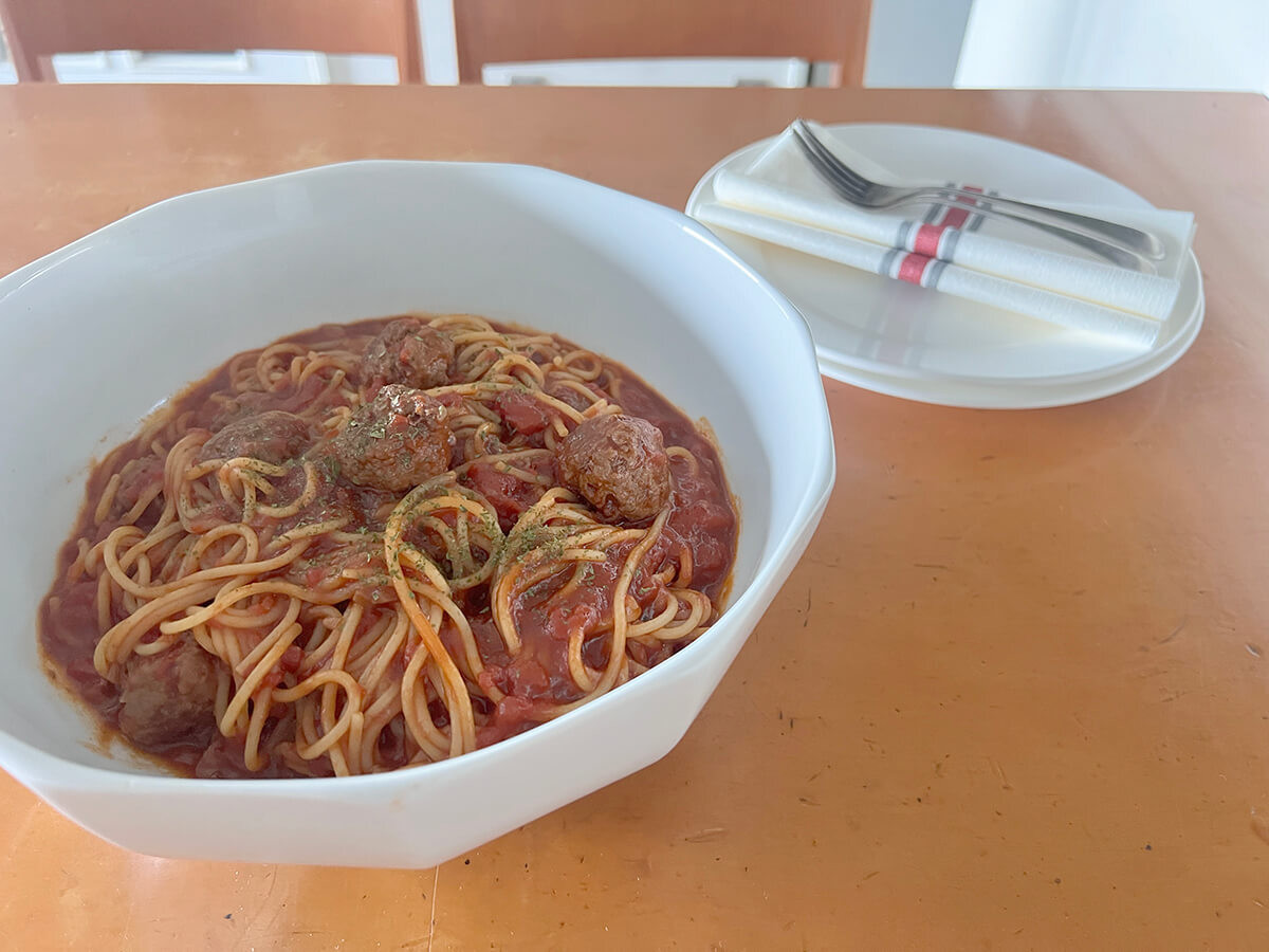 フライパン1つで!アニメみたいなミートボールスパゲッティ