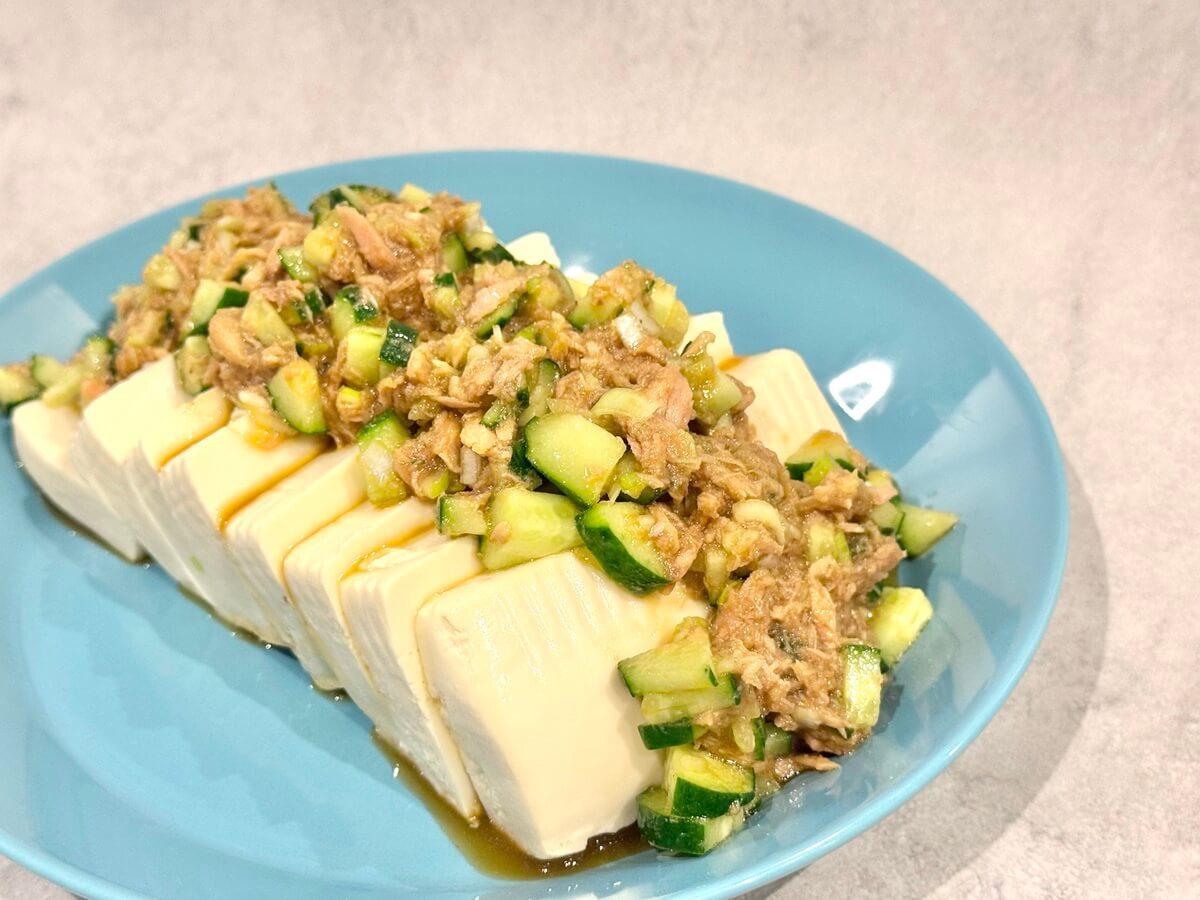 和田明日香さん「味付け一本 冷ややっこ」