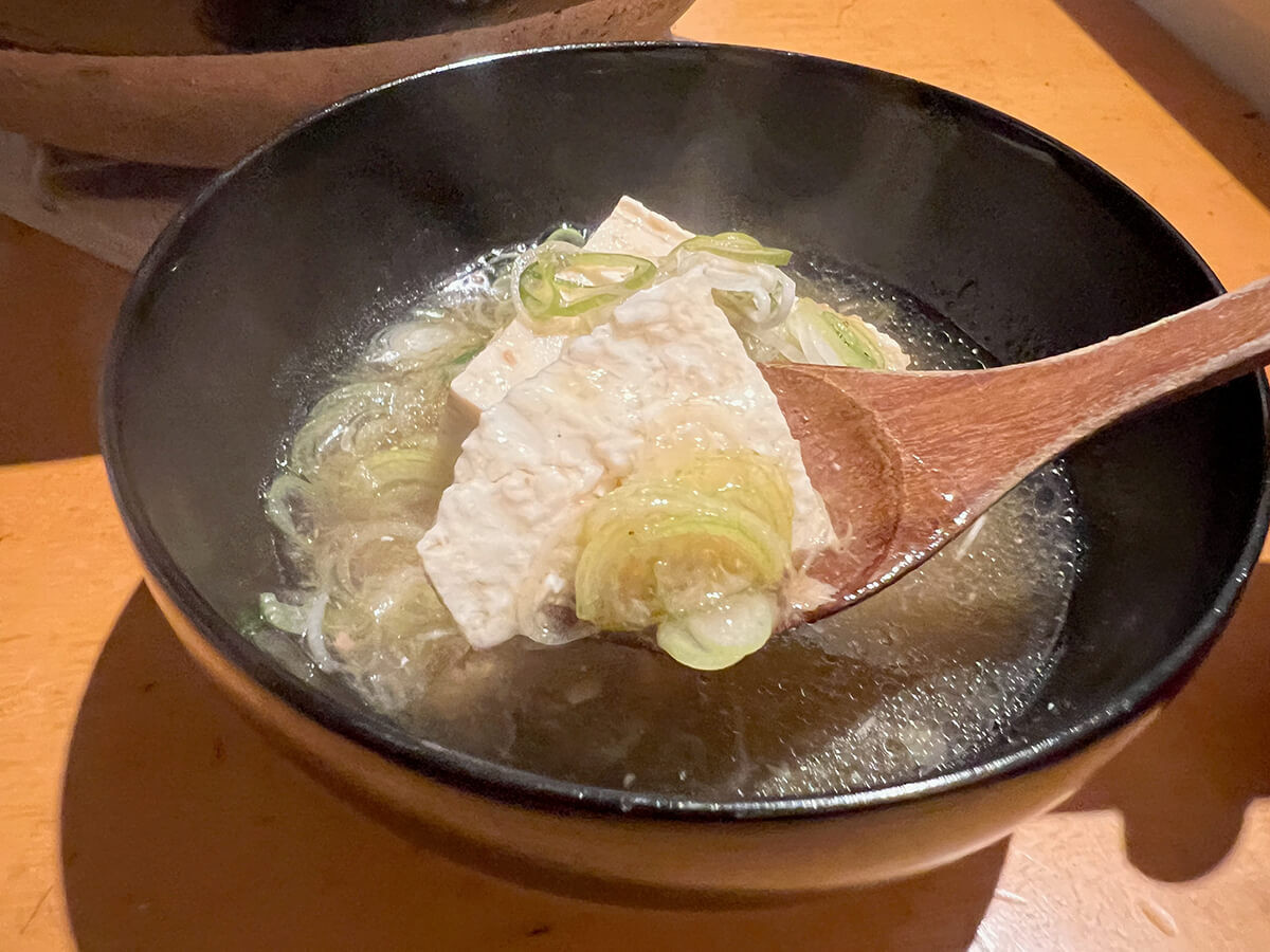 笠原将弘さん「湯豆腐」