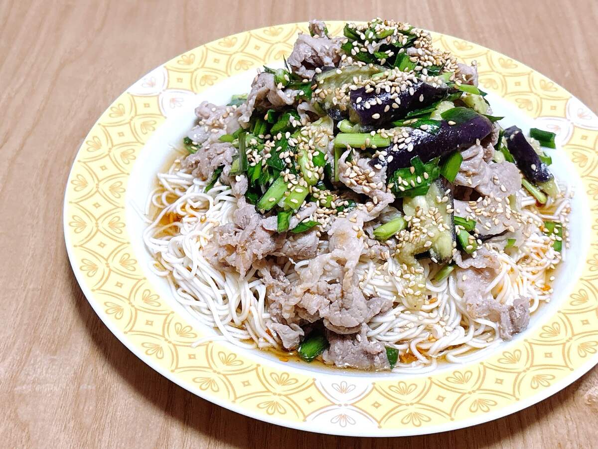 スタミナ具沢山そうめん