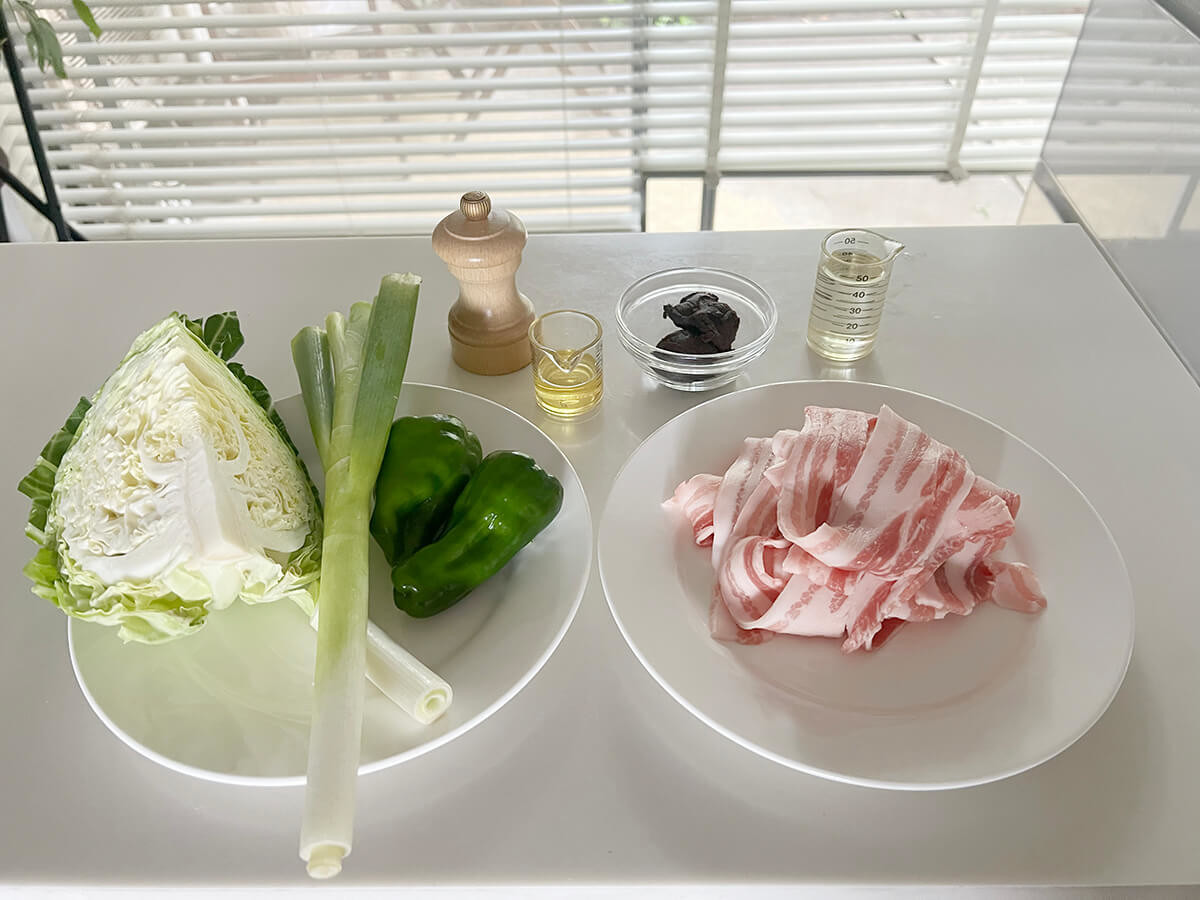 和田明日香さん「日本の調味料で回鍋肉」
