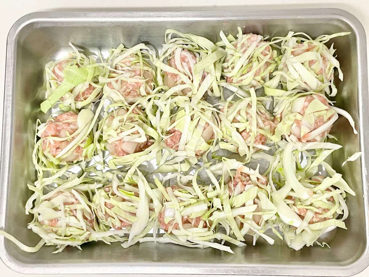 小田真規子さん「せん切りキャベツのシューマイ」