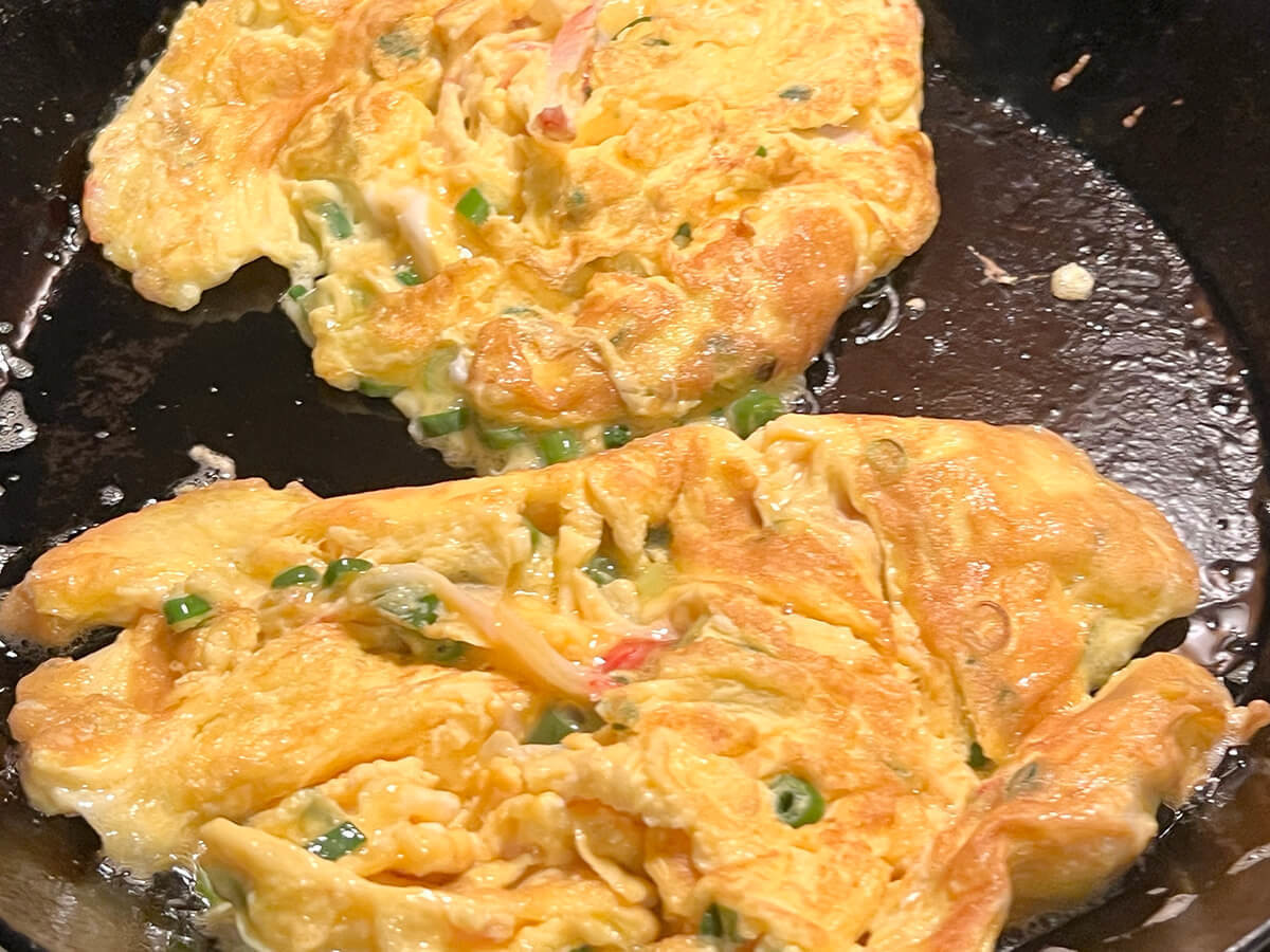 『けんまさきっちん』「【元店員が教える】王将風 天津飯」のレシピ