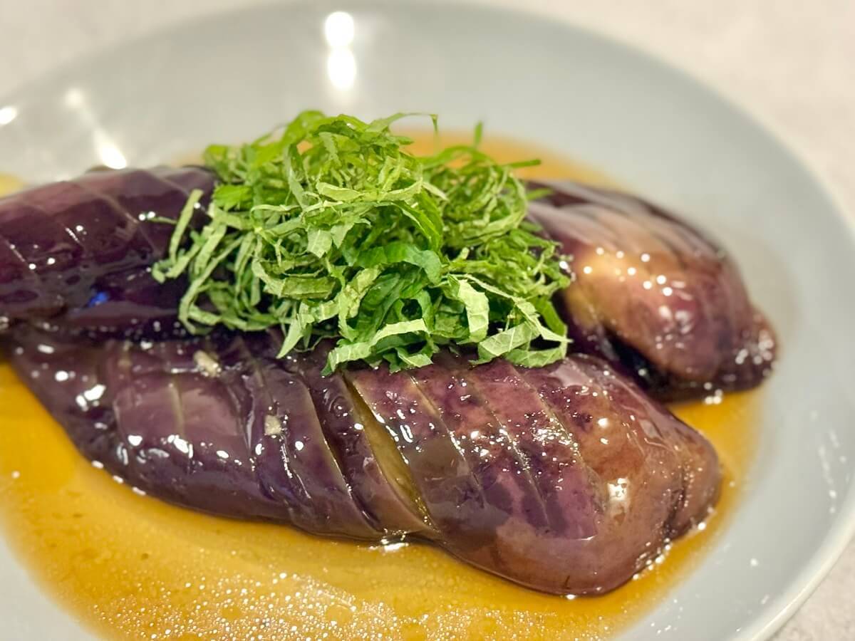 レンチン5分 なすの煮浸し