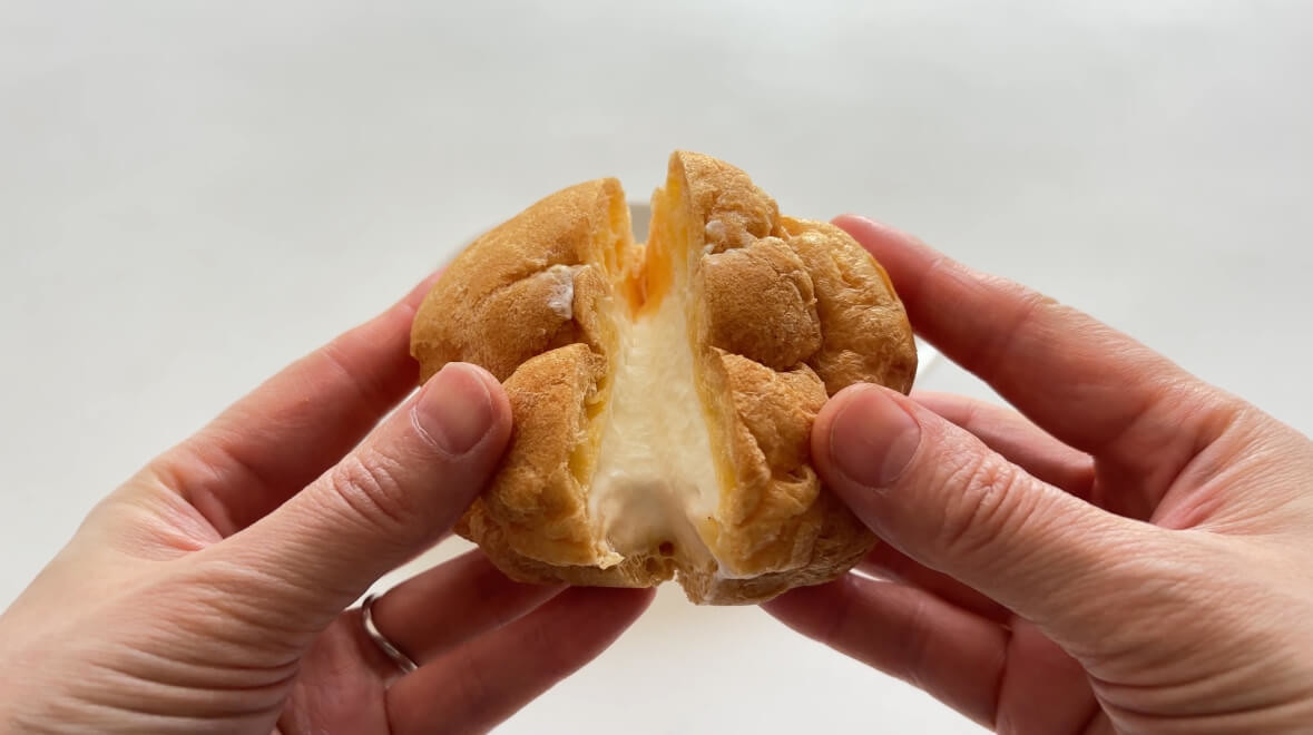 シャトレーゼのダブルシュークリーム