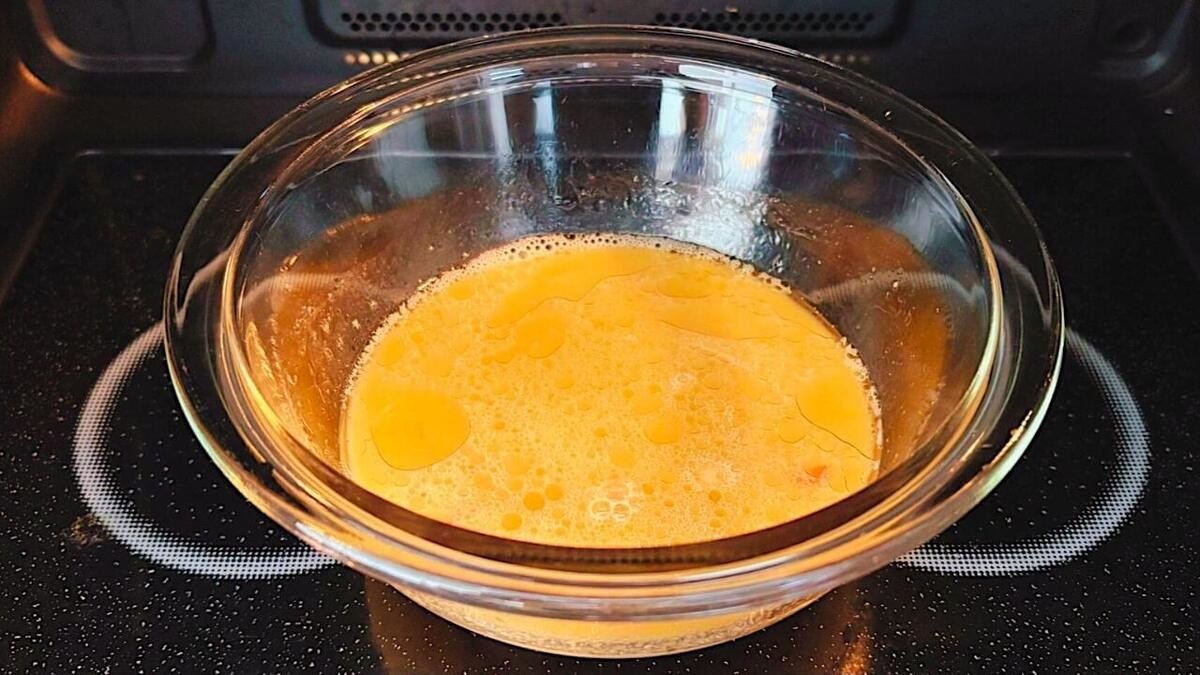 「簡単カニ玉風」