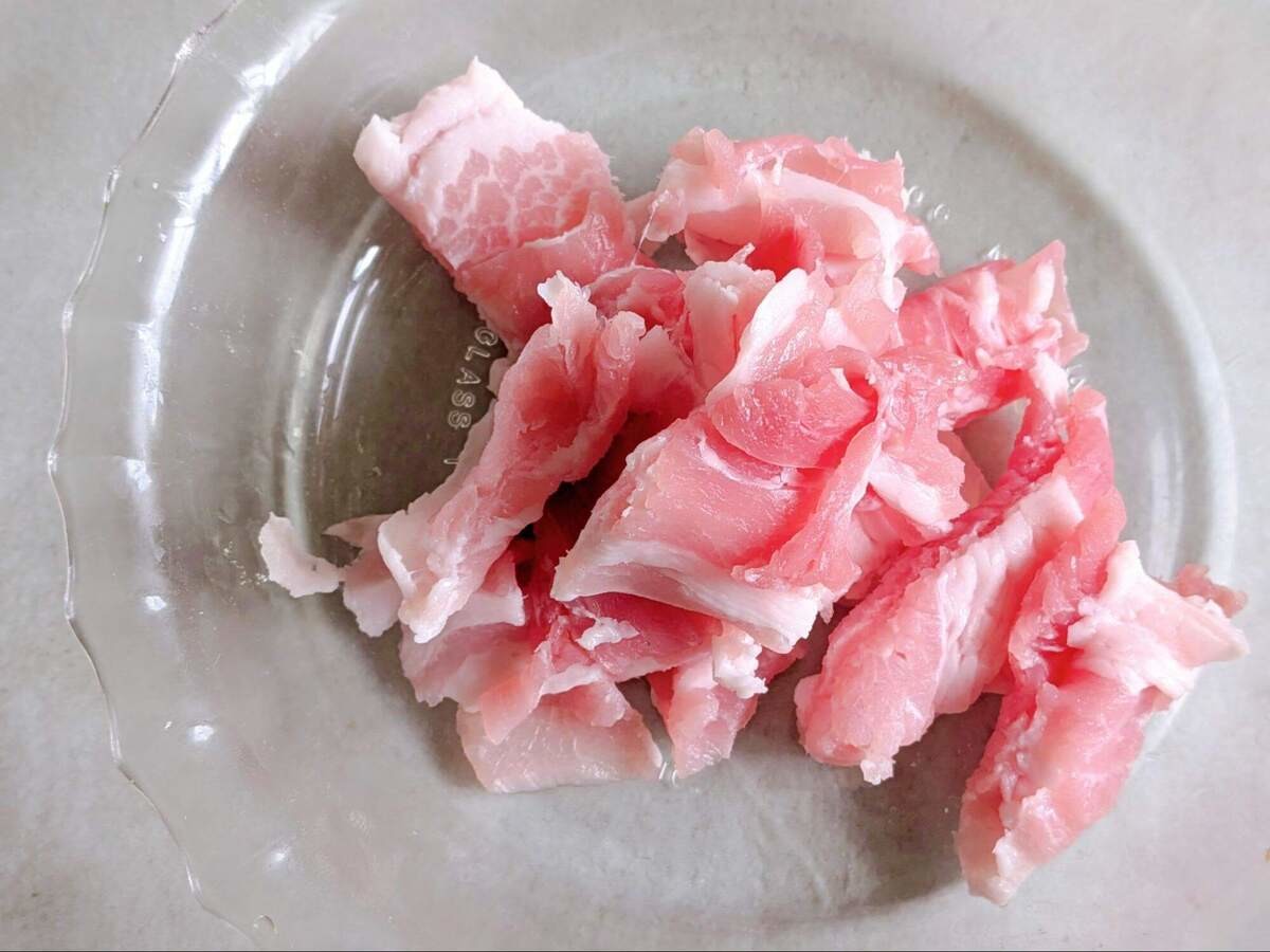 長谷川あかりさん「白菜と豚バラ肉のふんわり卵焼き」