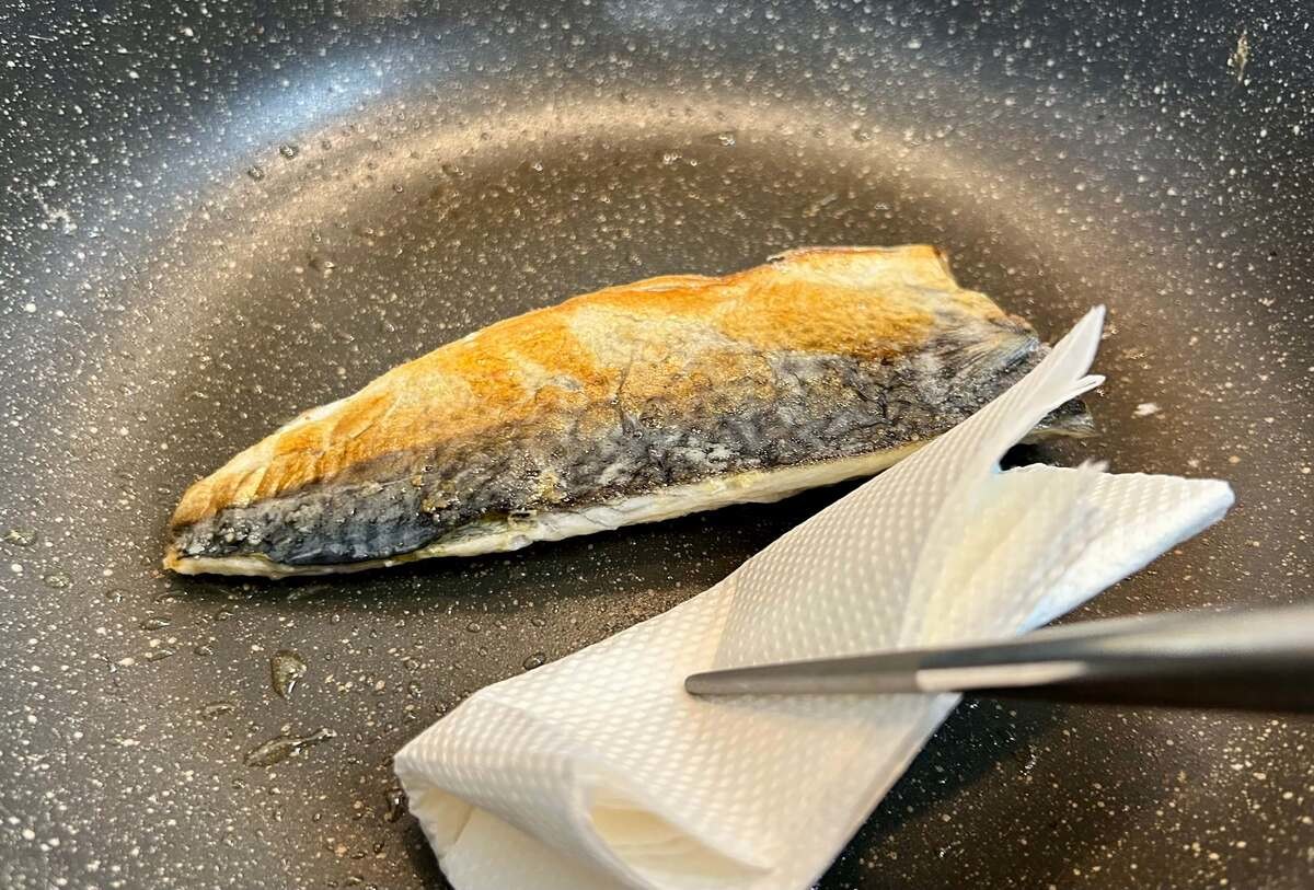 サバ塩焼き