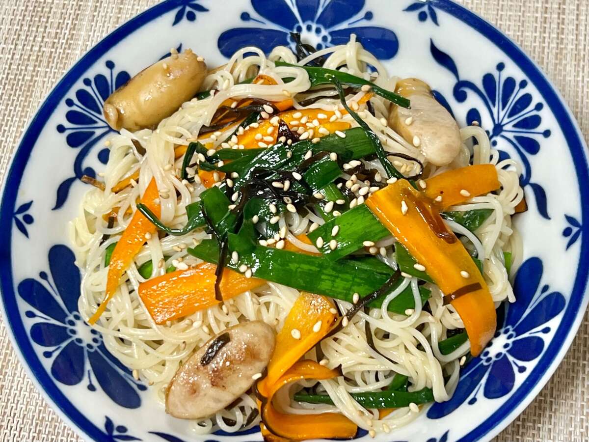 塩こんぶそうめんチャンプルー