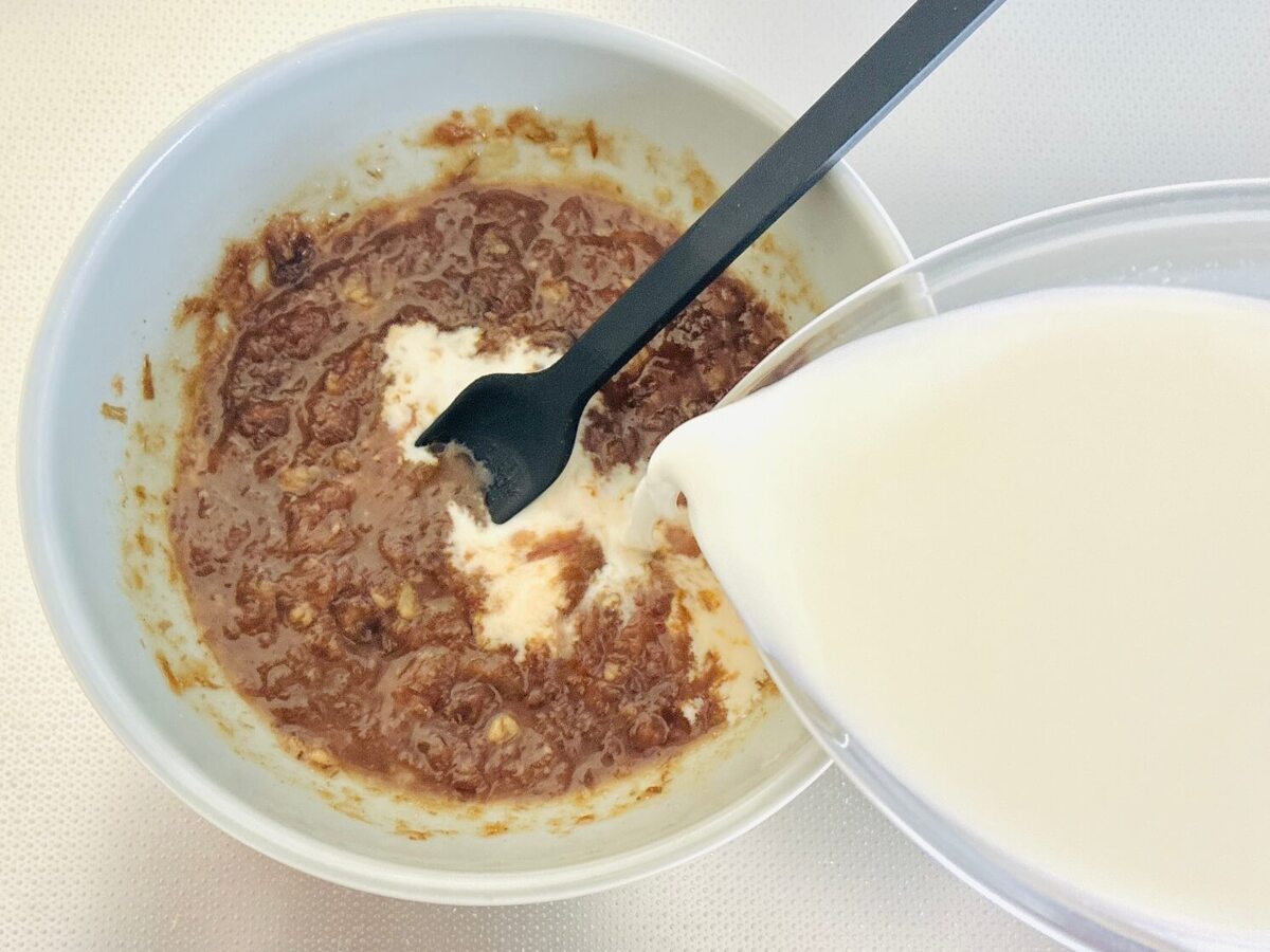 和田明日香さん「ごまミルクつけ麺」