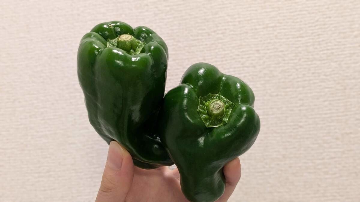 美味しいピーマンの見分け方