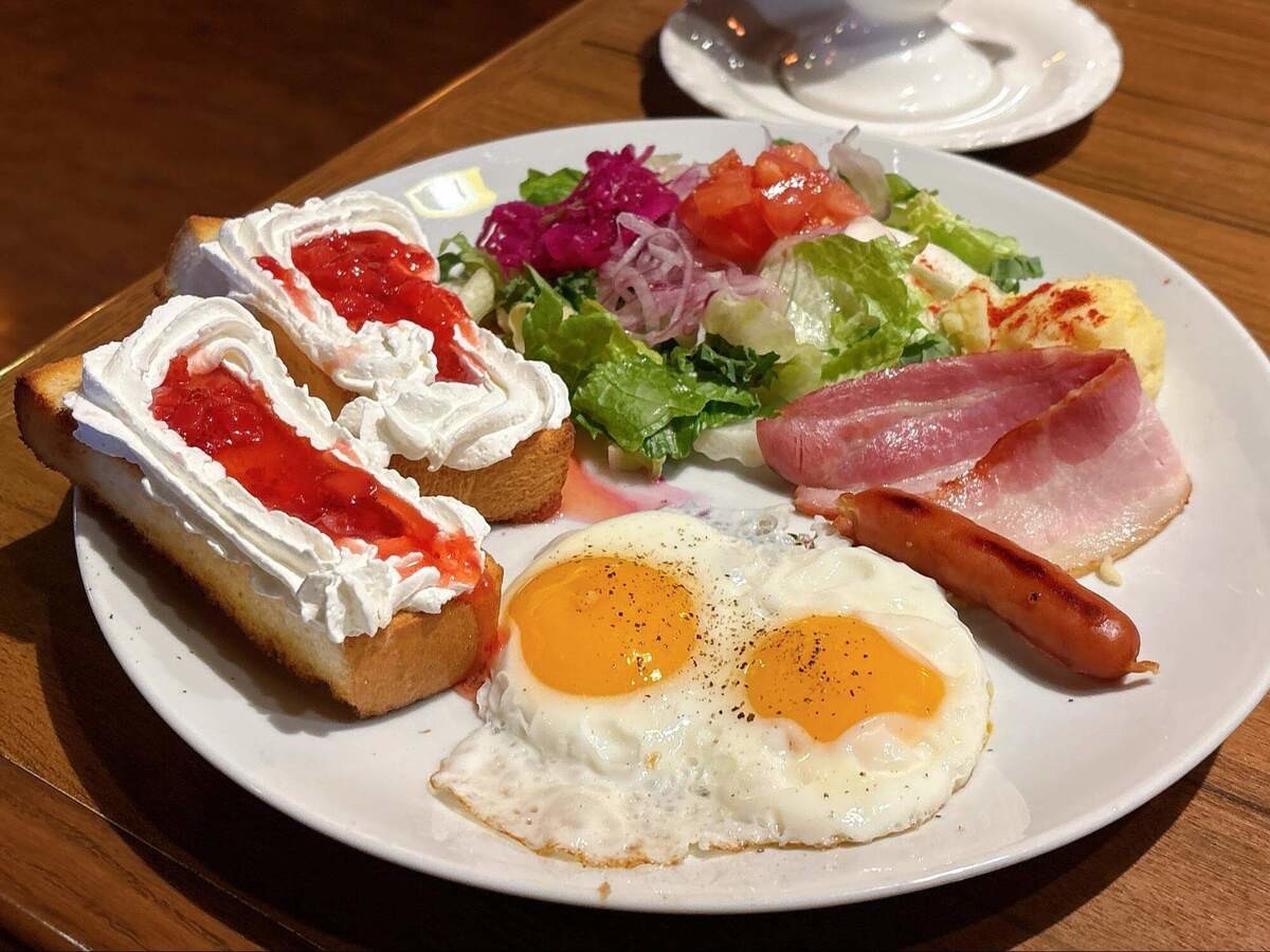 びっくりドンキーのモーニング