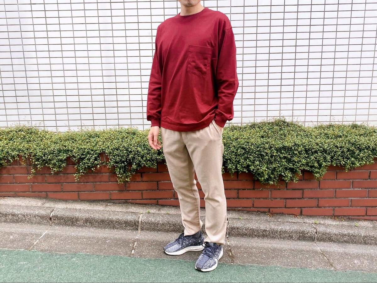 トライアルのコスパ抜群の長袖Tシャツ