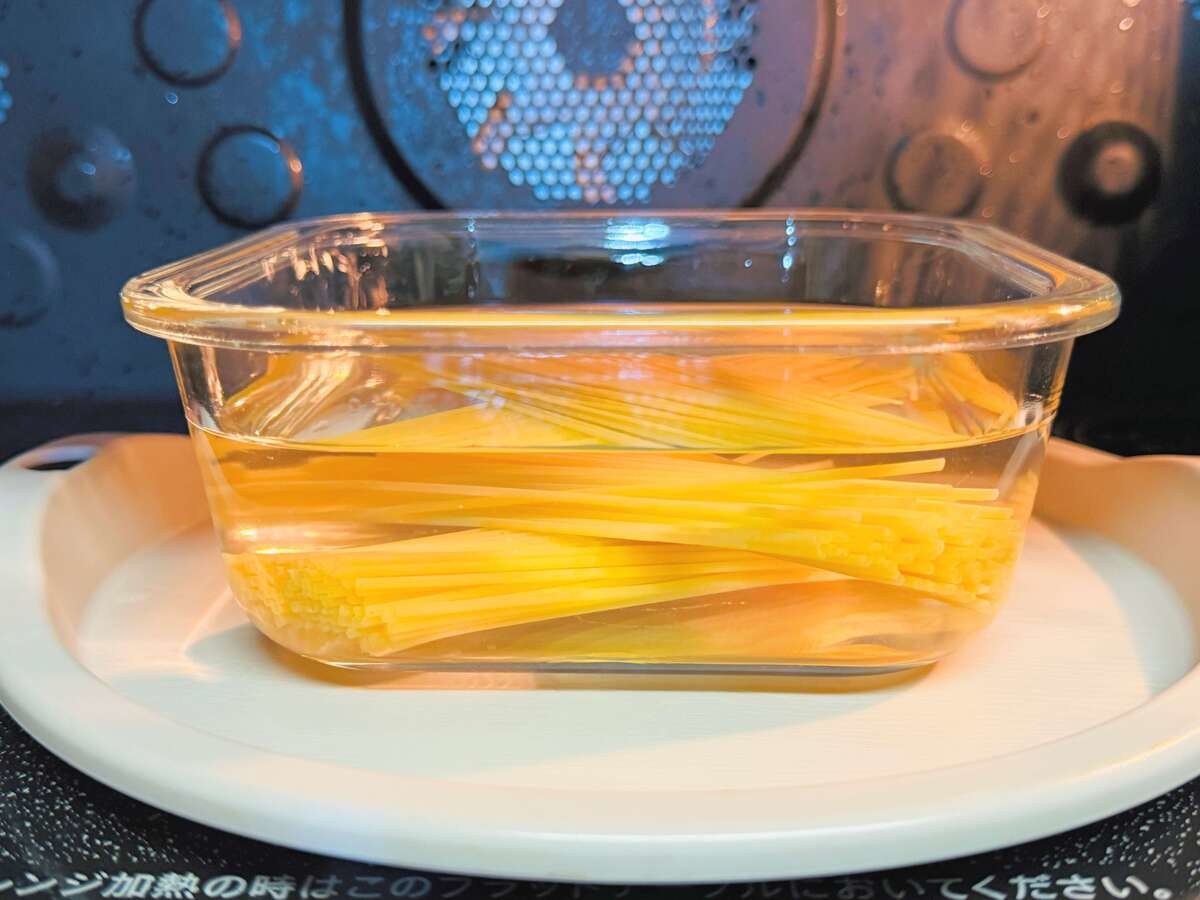 冷製トマトマヨクリームパスタ