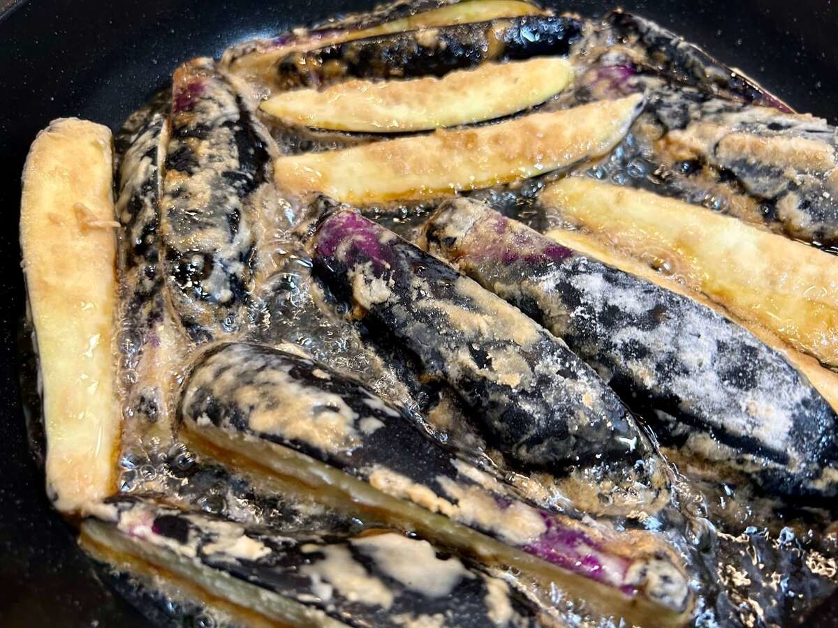 なすの唐揚げ