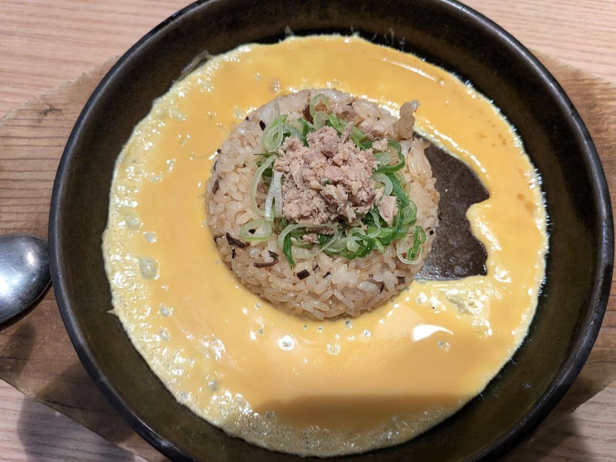 丸源ラーメン「鉄板玉子チャーハン」