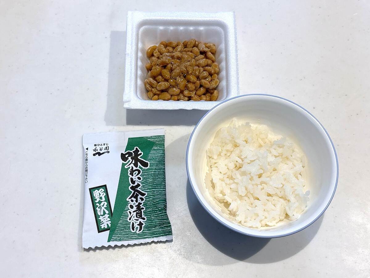 お茶漬けの食べ方