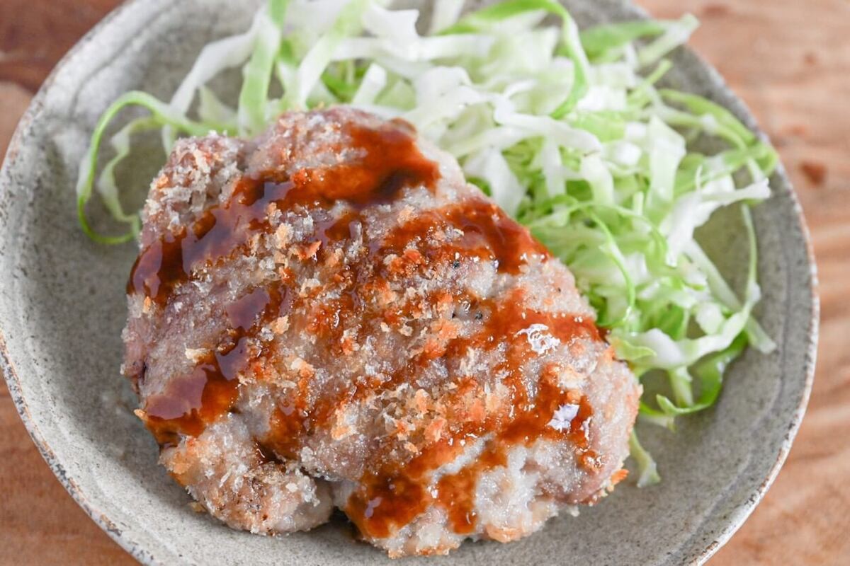 豚こまパン粉焼き