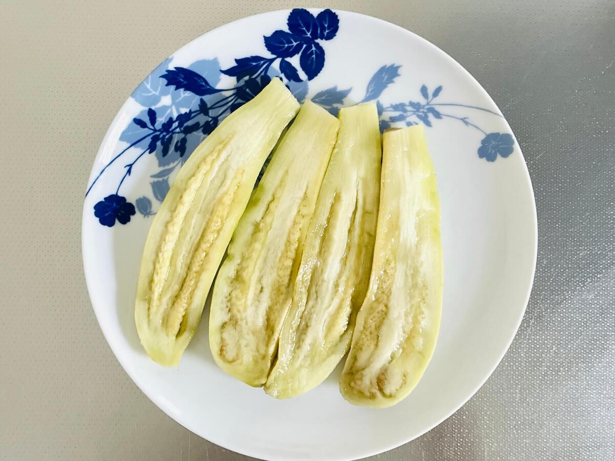 冷やし蒸しなす