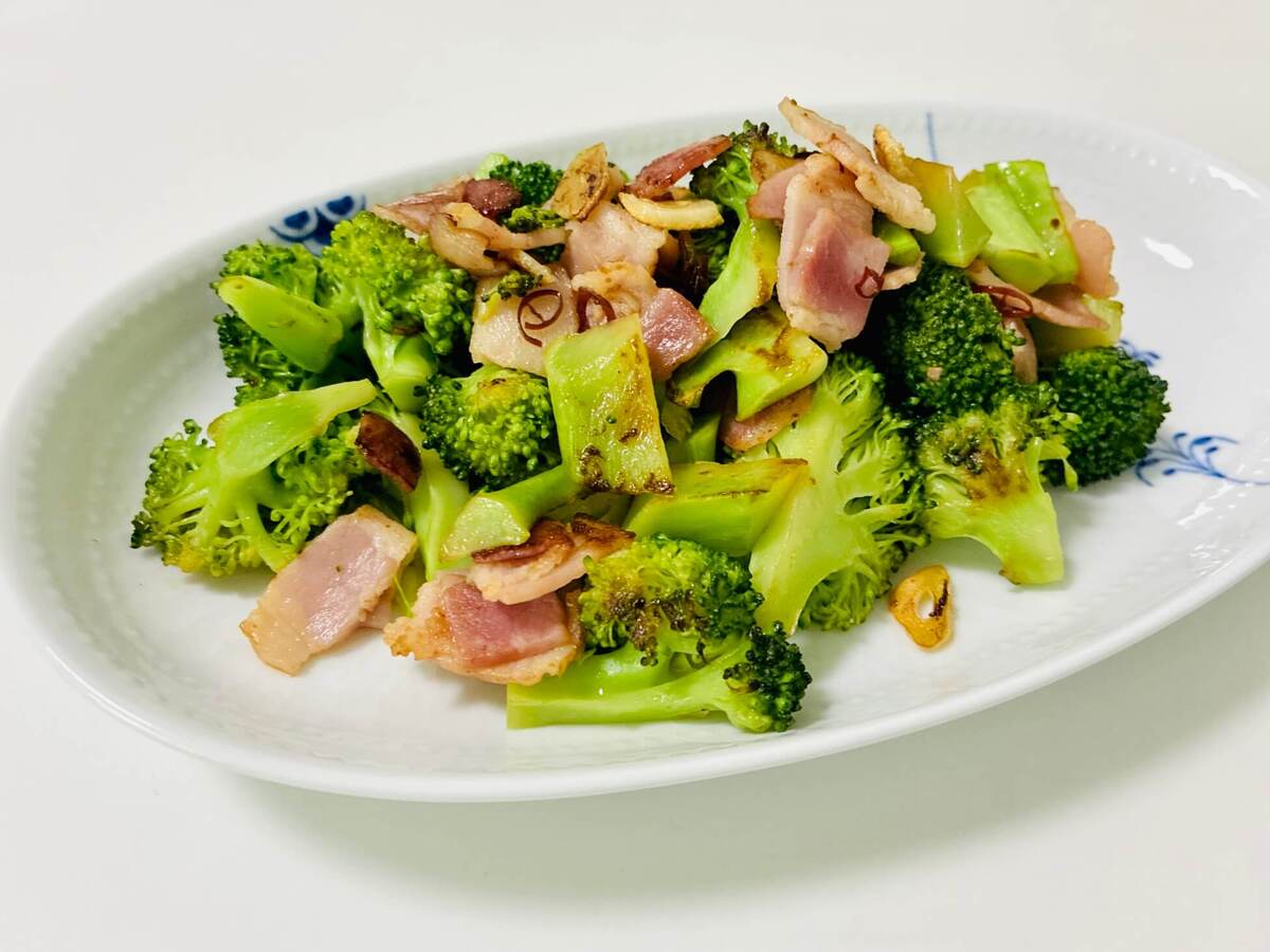 ブロッコリー好きが作る「焼きブロッコリーのペペロンチーノ風」