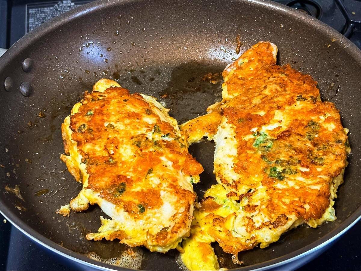 藤野嘉子さん「鶏むね肉のピカタ」