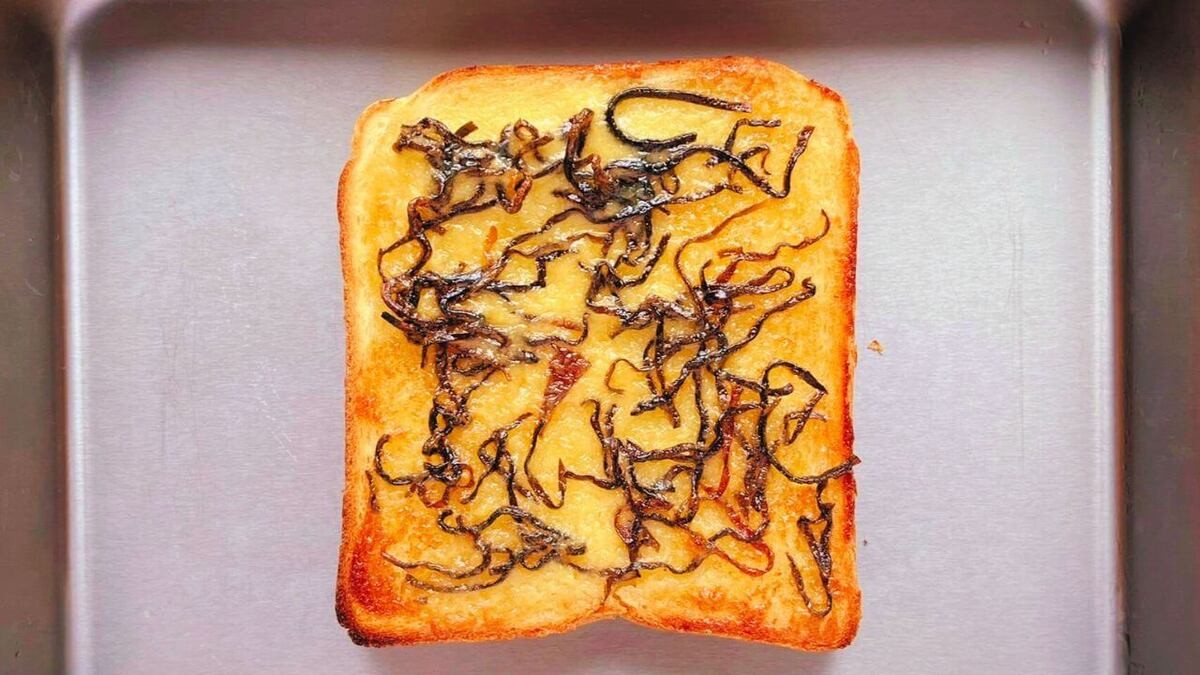 マヨ塩昆布トースト
