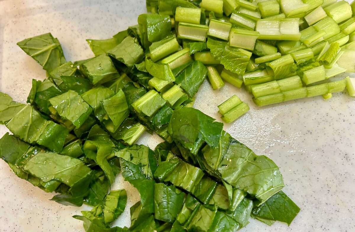 まりこさん「小松菜焼きめし」のレシピ