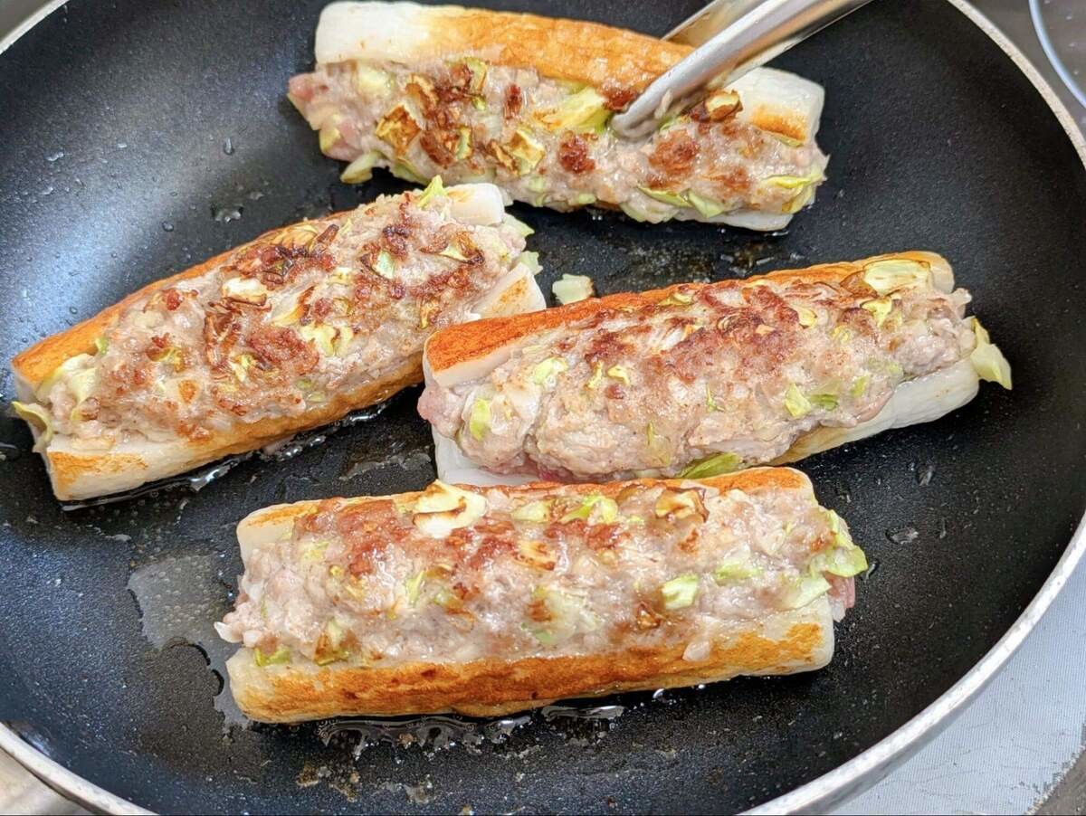 ちくわボート　お好み焼き味