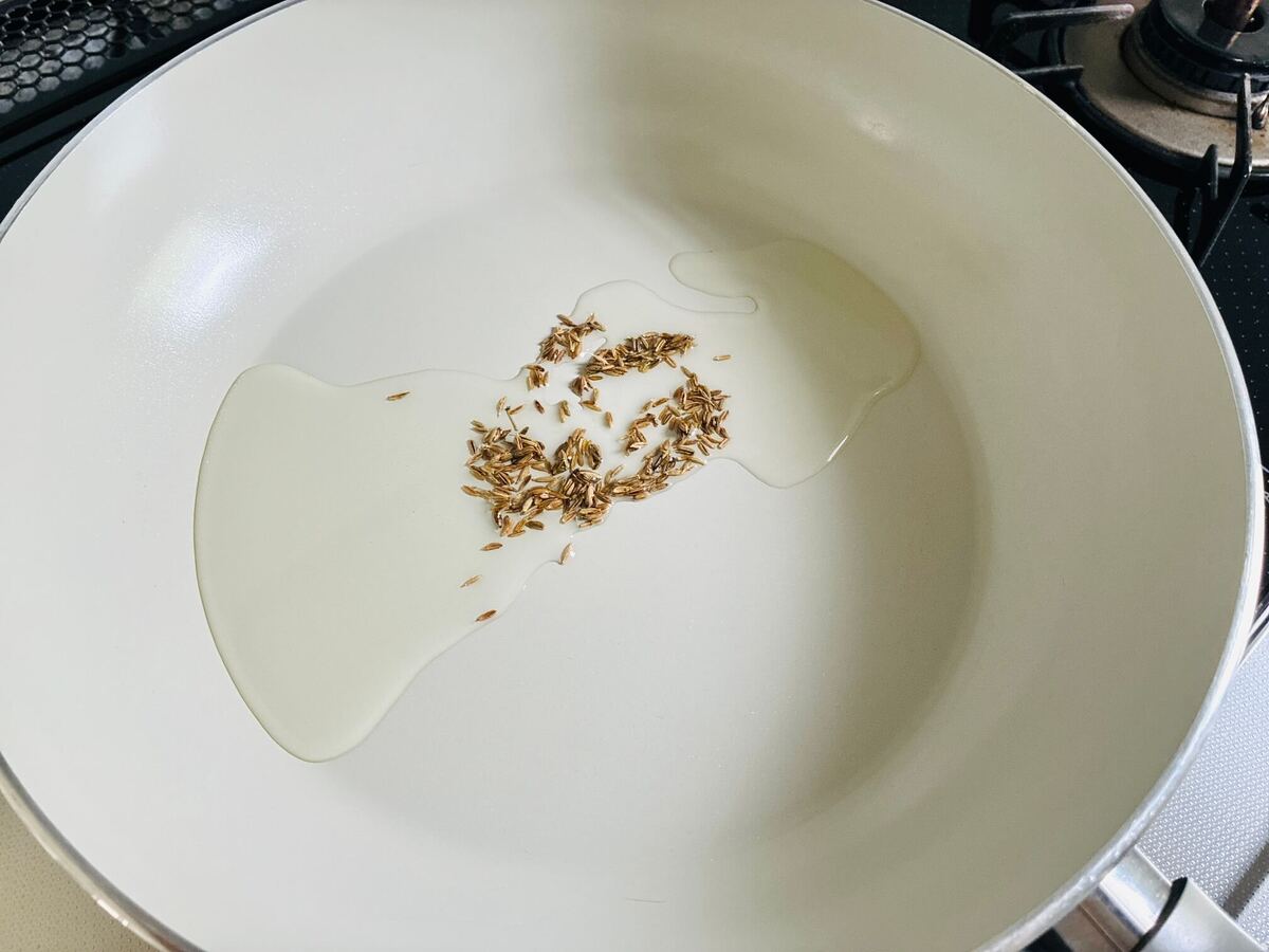 さば缶の簡単ビリヤニ