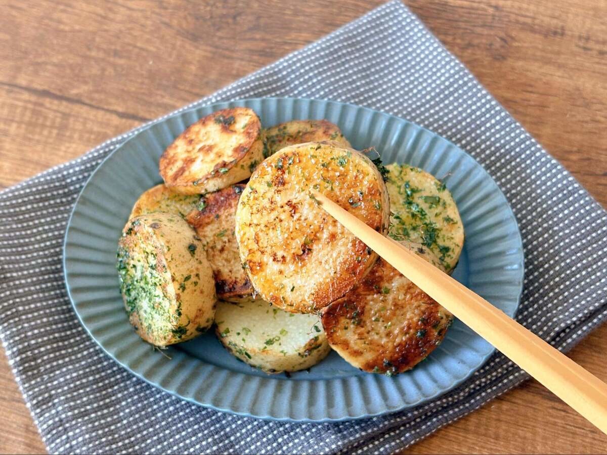 至高の長芋ステーキ