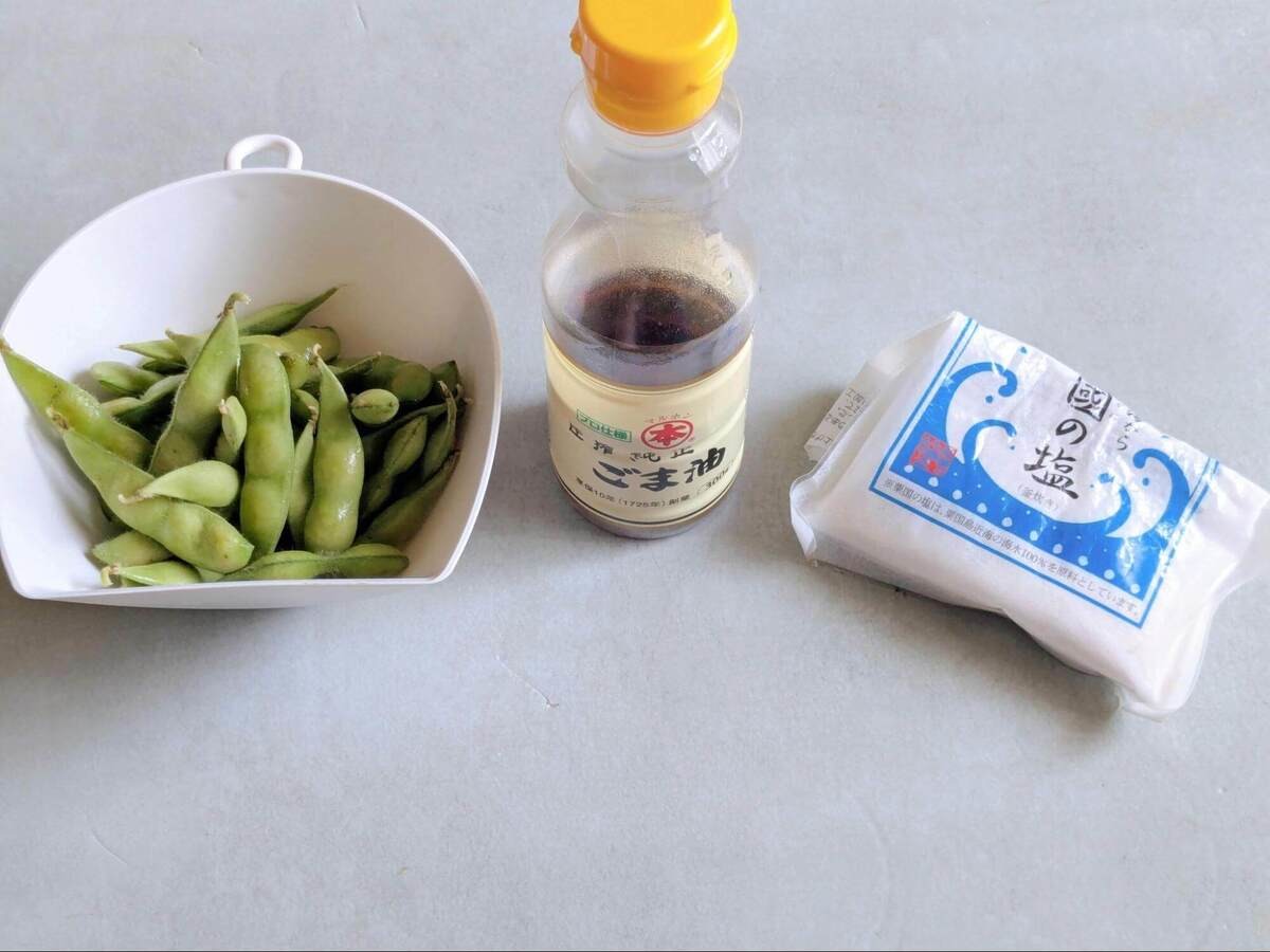 岩崎ファーム公式「焼き枝豆」のレシピ